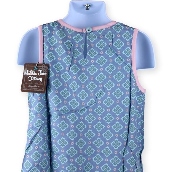 Matilda Jane NWT Abbie Girls Ruffle Flounce Sleeveless Tunic 6 - Picture 4 of 5